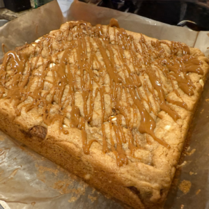 Blessed and Buttered Biscoff Brownies