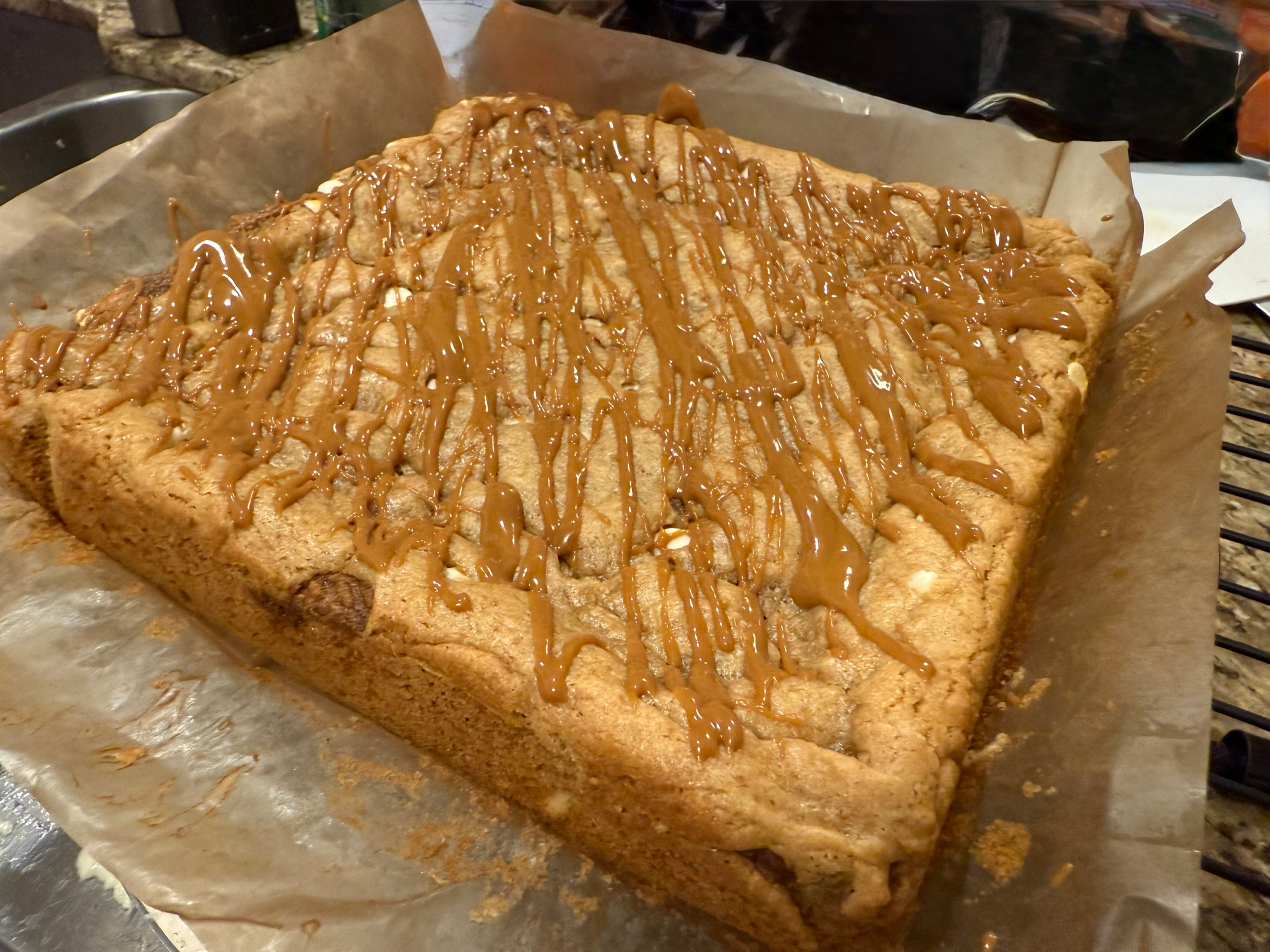 Blessed and Buttered Biscoff Brownies