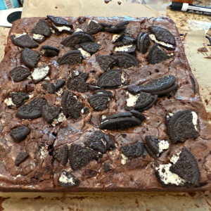 Double Trouble Oreo Brownies