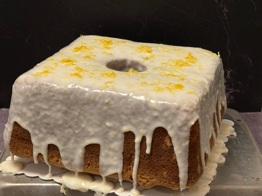 MeeMaw's Mile High Lemon Pound Cake