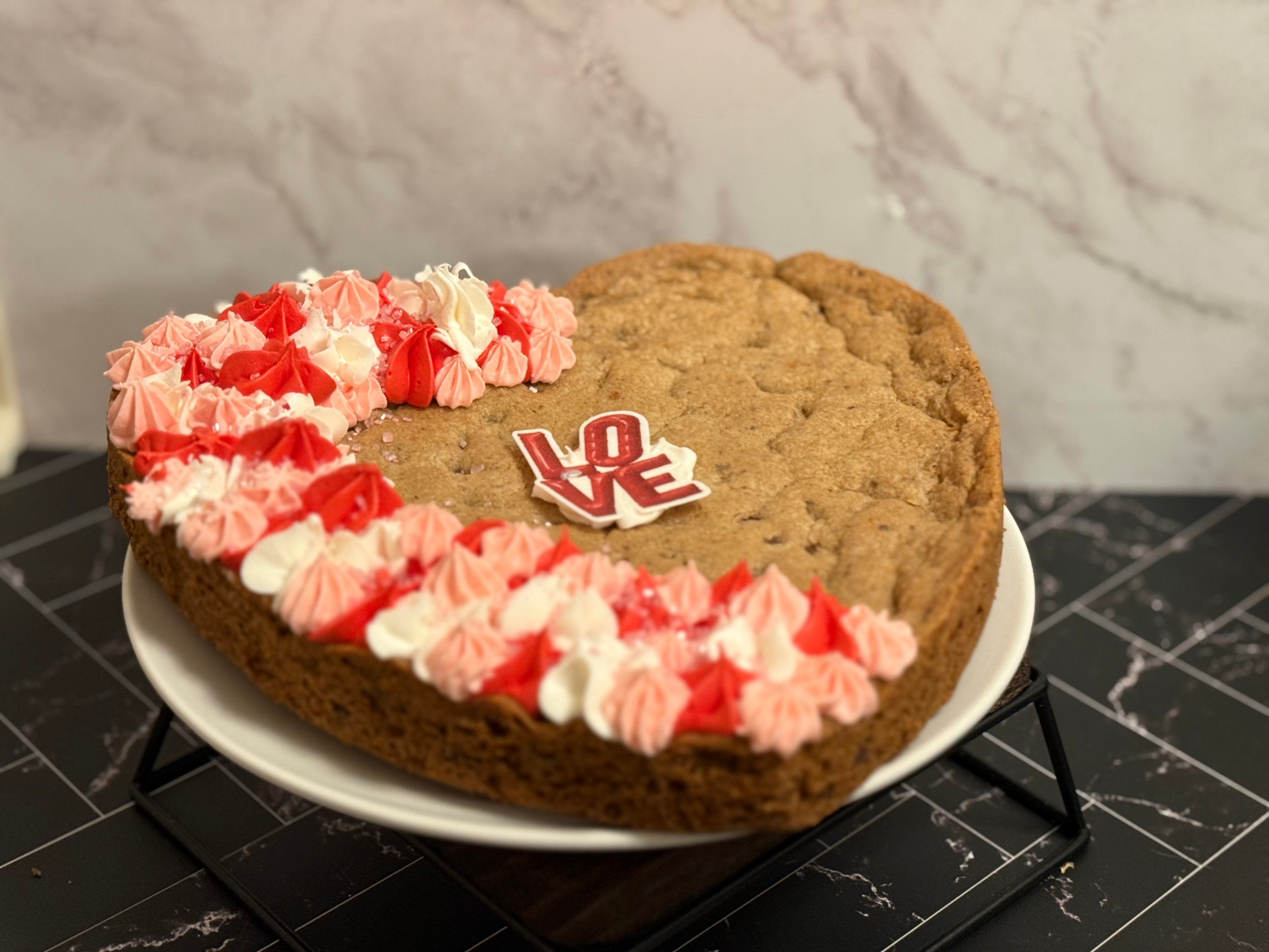 8 inch Heart Cookie Cake